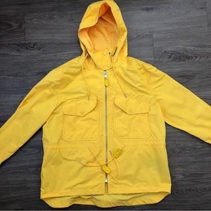 COACH Yellow Rain Jacket